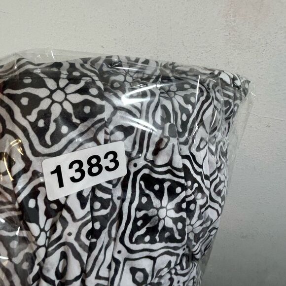 IBKUL LADIES polo shirt DRESS MEDIUM BLACK WHITE TENNIS GOLF UPF QUICK DRY - Picture 11 of 12